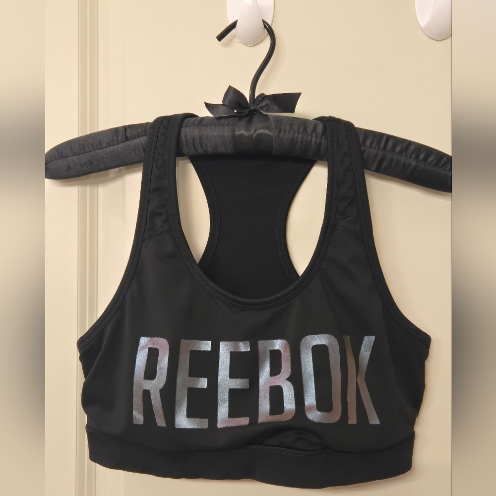 Reebok Sports Bra - Black - Size M